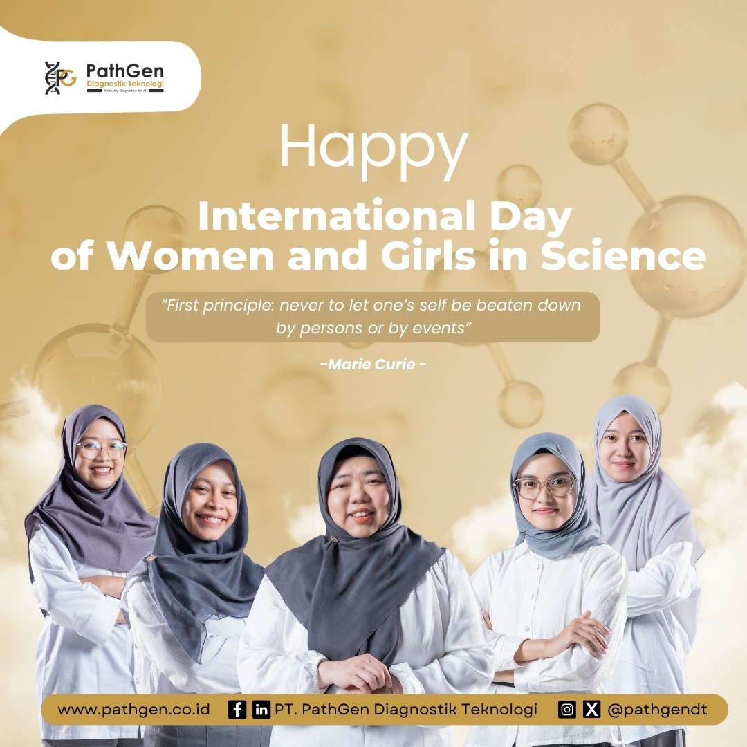 Pada 11 Februari 2025 kemarin diperingati sebagai Hari Perempuan &amp; Anak Perempuan dalam Sains.  Bidang medis dan diagnostik, perempuan memainkan peran penting dalam mengembangkan solusi kesehatan yang lebih baik dan inovatif.

Selamat Hari Perempuan &amp; Anak Perempuan dalam Sains!