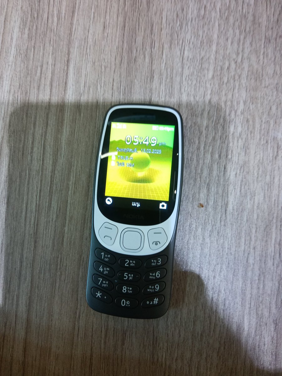 xiaotaofc's tweet photo. Nokia 3210 4G 2024 ราคาพันปลาย คือคุ้มมาก
โทรเข้า-ออก
กล้องหลังแม้รายละเอียดน้อยแต่ภาพชัด แถมมีโหมด portrait ให้อีก ก็พอเอามาถ่ายรูป 2 นิ้วหน้าตรงได้😁 https://t.co/Km7xY8p2bZ