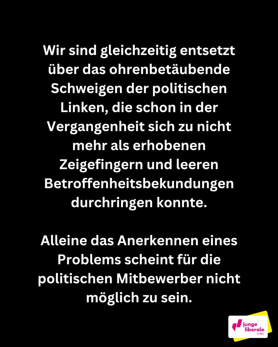 JulisGiessen's tweet photo. Unser Statement zum Anschlag in München.

Wir haben genug von euren Tweets und Lippenbekenntnissen. https://t.co/p4a77g4InR