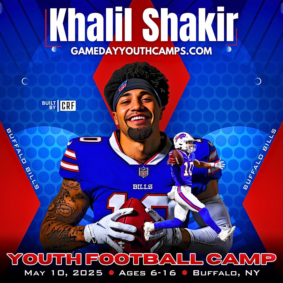Register today for our event with <a href="/king_khalil2/">1️⃣0️⃣</a> Ages 6-16 

Register here:

gamedayyouthcamps.com/player-experie…