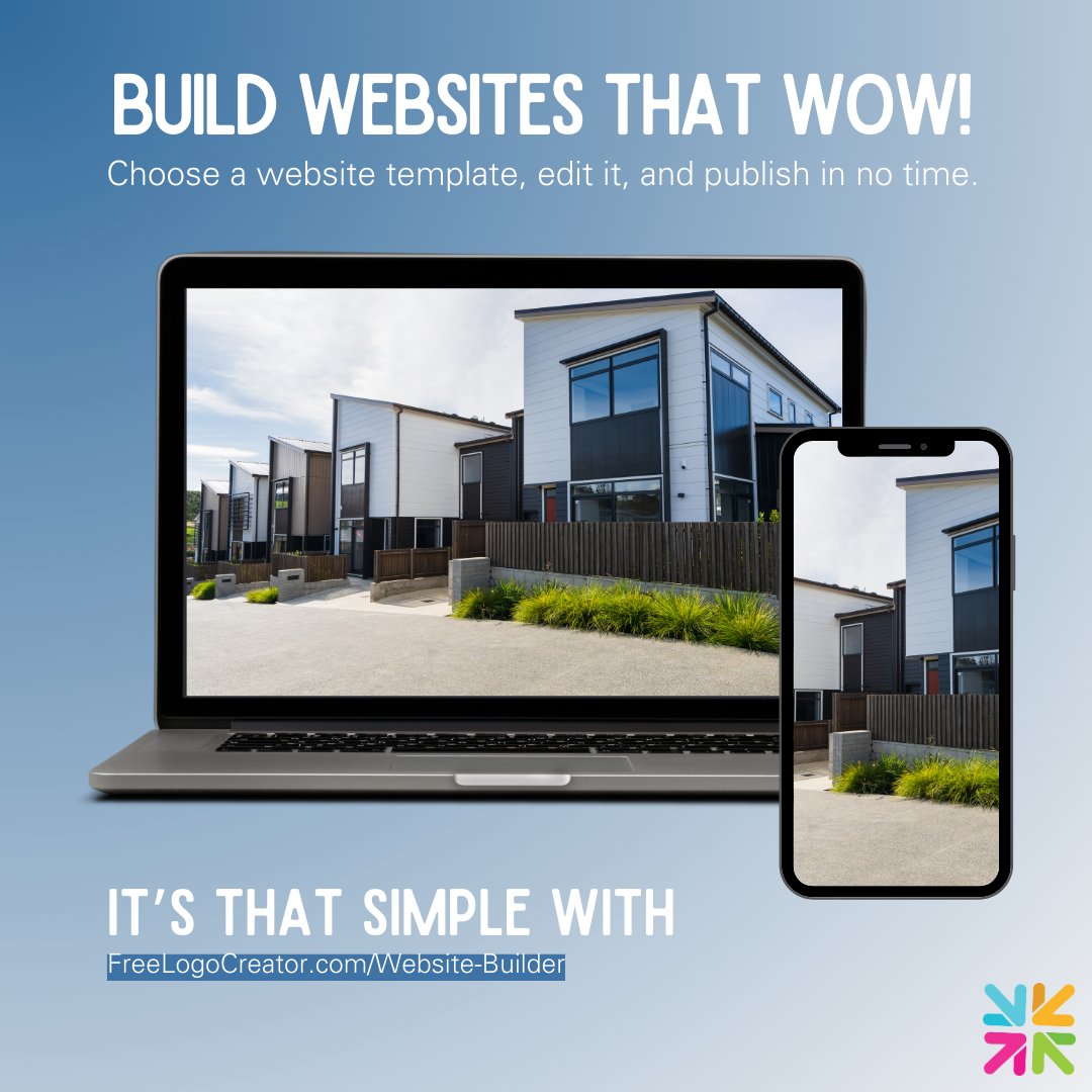 FLogoCreator's tweet image. Your dream website is just a few clicks away! Sign up, customize, and launch in minutes with FreeLogoCreator.com/Web. 

No fuss, no hassle—just amazing results. Start now: freelogocreator.com/website-builder

#WebDesignMadeEasy #BuildYourBrand #DIYWebsites