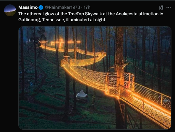 BransonFresh's tweet photo. Branson needs something this romantic.

A date here would be enchanting. 

Or would it be charming? 

Both. 

It would be encharming. https://t.co/MXMmcnuM50