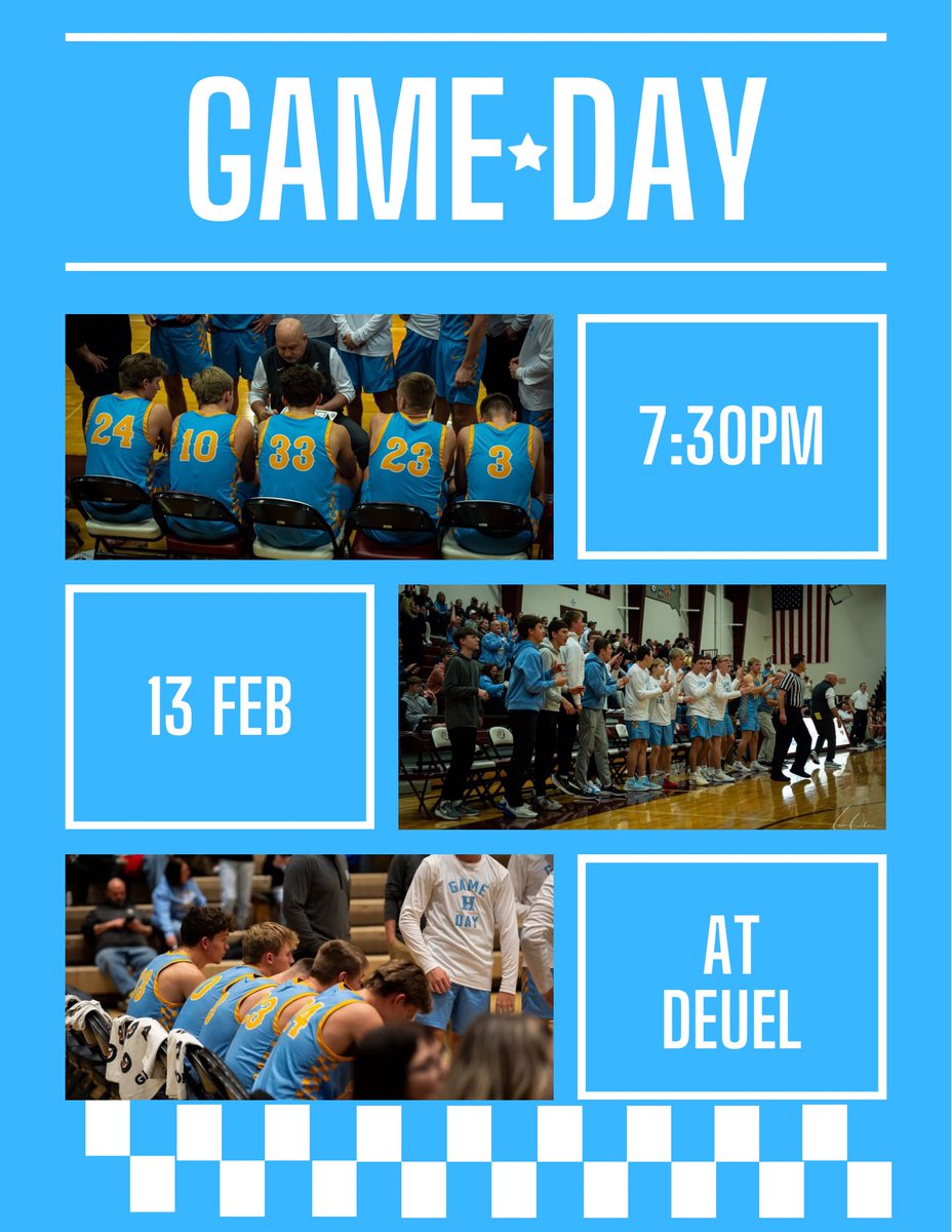 Game Day in the road in Deuel