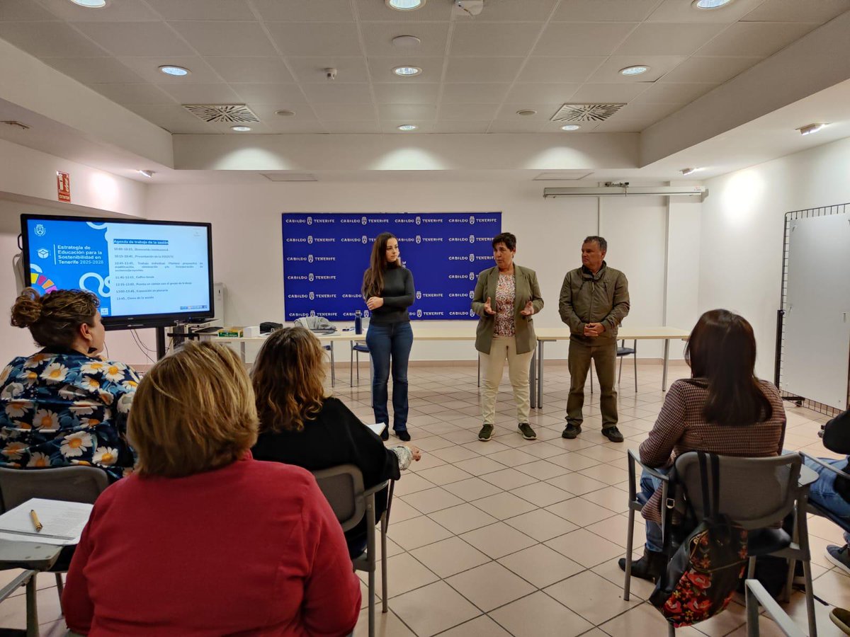🌿 #SOSTENIBILIDAD | Finaliza el proceso participativo para la Estrategia de Educación para la Sostenibilidad en Tenerife 2025-2028. 🤝📖

👥 Más de 180 personas han aportado ideas para definir ejes y objetivos alineados con la Agenda 2030. ♻🌍

#TenerifeSostenible