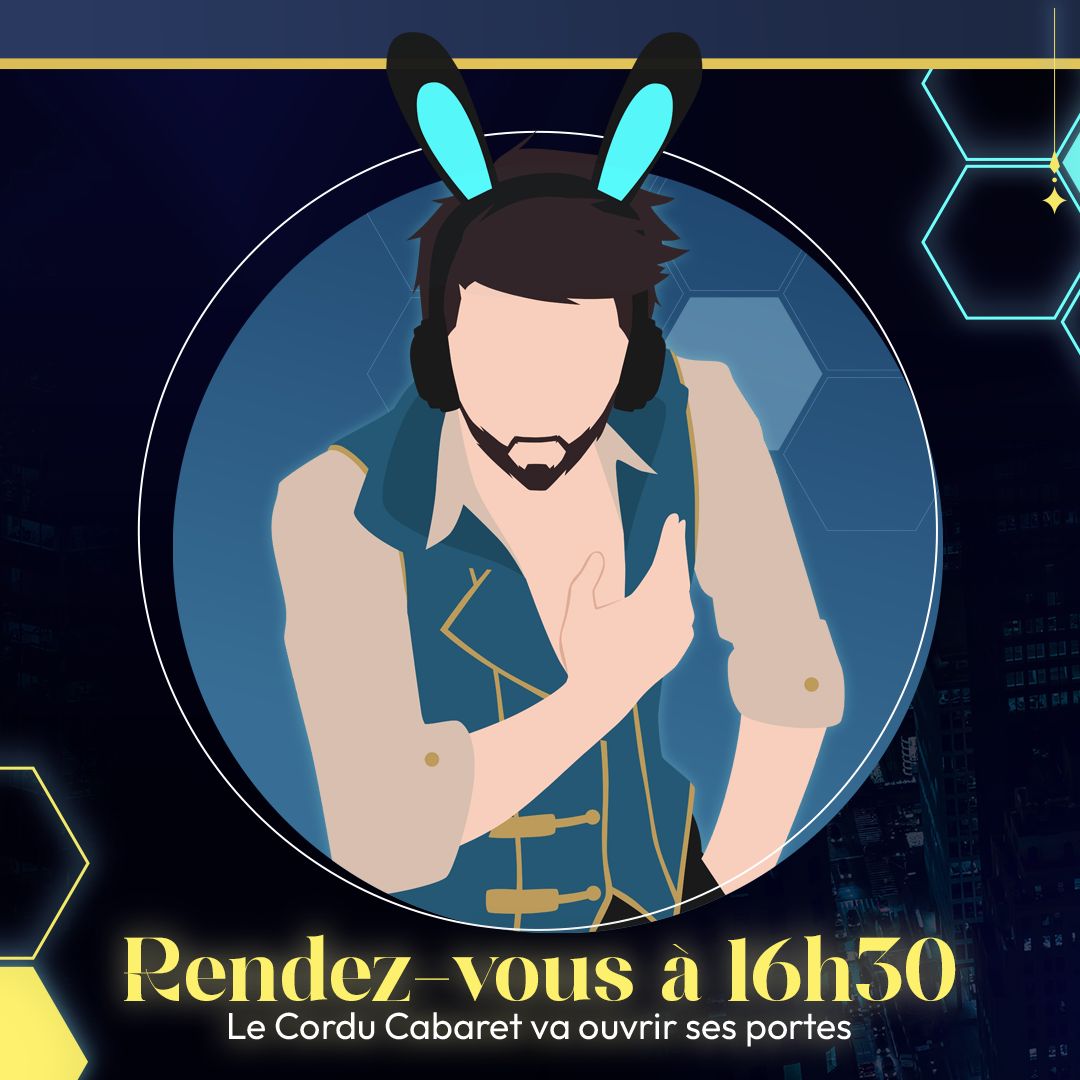 Cordulius_FR's tweet photo. La chaîne Twitch fait peau neuve !  
Venez célébrer la grande ouverture du Cordu Cabaret à partir de 16h30 ! 🎭 ✨ 

Préparez vos plus belles tenues et rejoignez-moi dès 16h30 ! 

TTV/cordulius_fr

#twitch #vtuber https://t.co/MYt0J2zmti