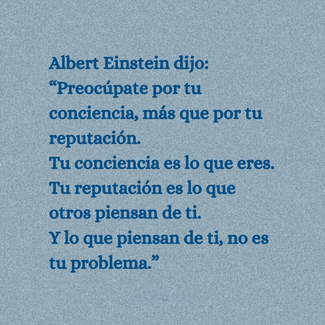 Albert Einstein dijo: