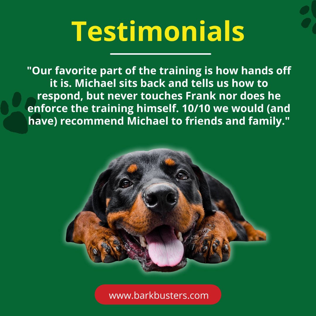 BarkBustersVC's tweet photo. 🐾 Barking at everything? 📢 Bark Busters Ventura County helps quiet the noise with gentle, in-home training that works! 🏡🐶 Say goodbye to excessive barking and hello to peace. ✨
🔗 https://t.co/xplKHL0kBe
#BarkBusters #DogTraining #VenturaCounty https://t.co/JvQddkE7Pq