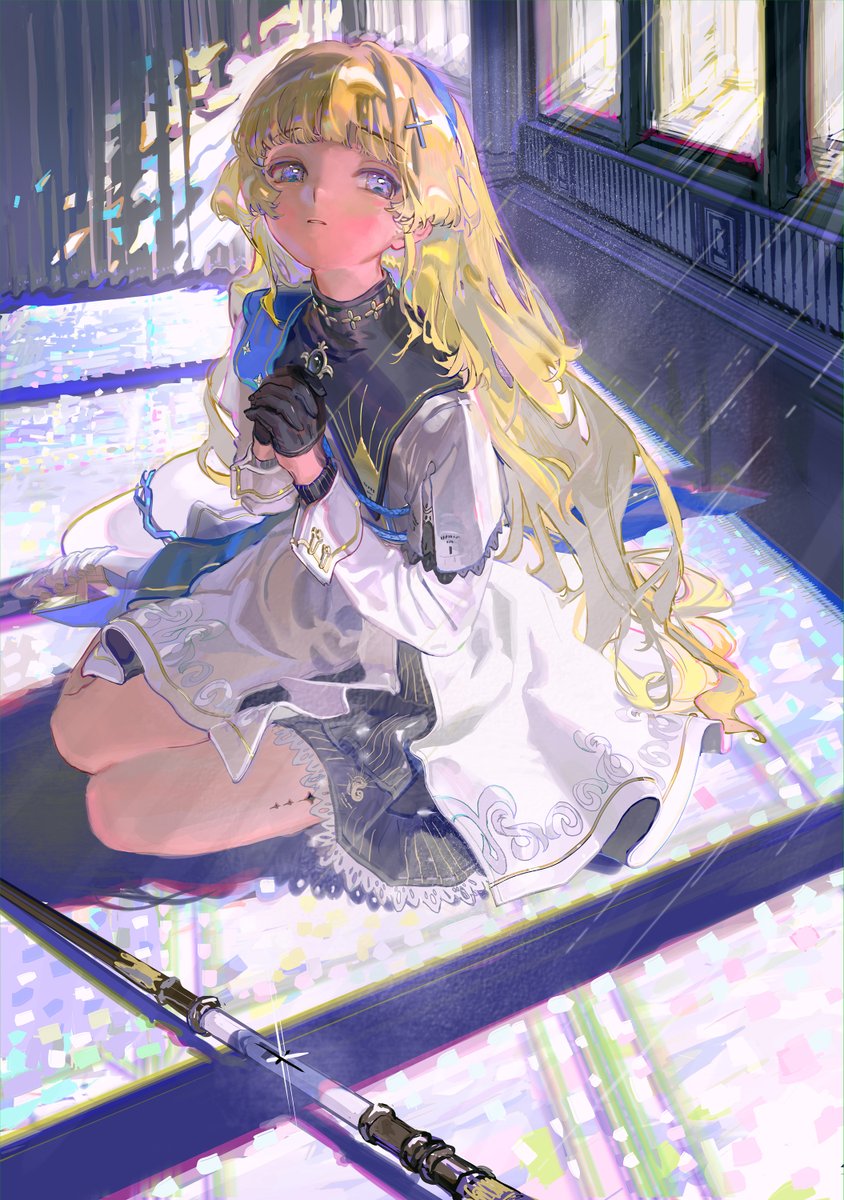 「"Is this light guiding me?Is my path rea」|tamomoko from TamoTaroのイラスト