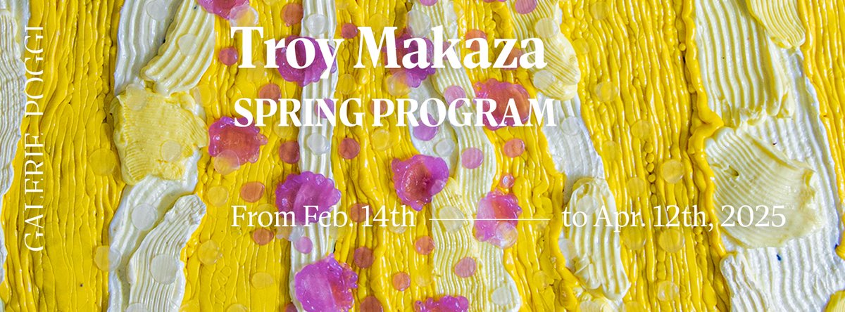 ➿ Vernissage | Venez découvrir notre programmation printanière, dès demain !

• Solo Show : Troy Makaza
• Antichambre : Hamedine Kane avec les éditions Ròt-Bò-Krik
• Project Space : Raphaël Emine
• Salons : Yunyao Zhang, Léonore Chastagner, Georges Tony Stoll