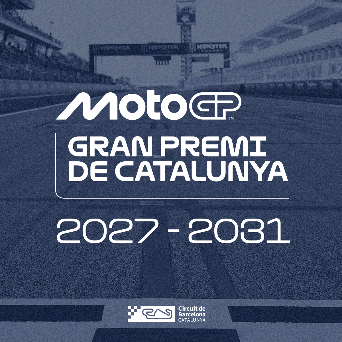 Circuit de Barcelona-Catalunya (@circuitcat_es) on Twitter photo El Circuit continuará acogiendo el Mundial de #MotoGP hasta  2031! 🎉
Firmado el acuerdo de renovación del #CatalanGP durante el periodo 2027-2031 🤝 El Circuit continuará acogiendo el Mundial de #MotoGP hasta  2031! 🎉
Firmado el acuerdo de renovación del #CatalanGP durante el periodo 2027-2031 🤝