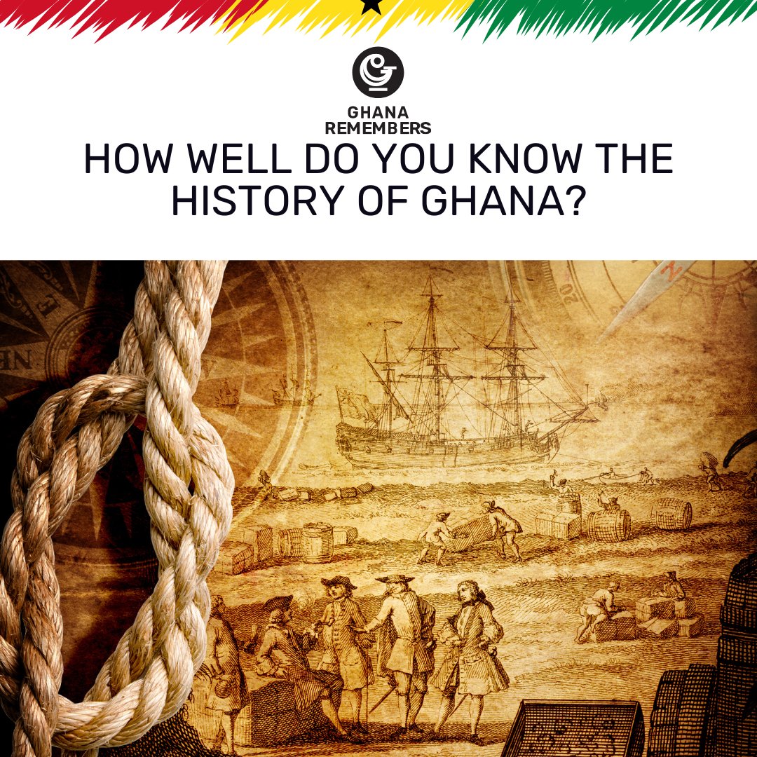 History doesn't have to be boring. This fun and interactive quiz makes learning about Ghana's past a breeze. 

Explore key events, test your knowledge, and discover fascinating facts about the rich heritage of Ghana. 👇

ghanaremembers.com/quizzes-and-po…

#GhanaRememebers #GhanaHistory