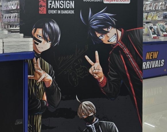 タイのアニメイトにお邪魔しました！ ガッツリ展開して頂いて