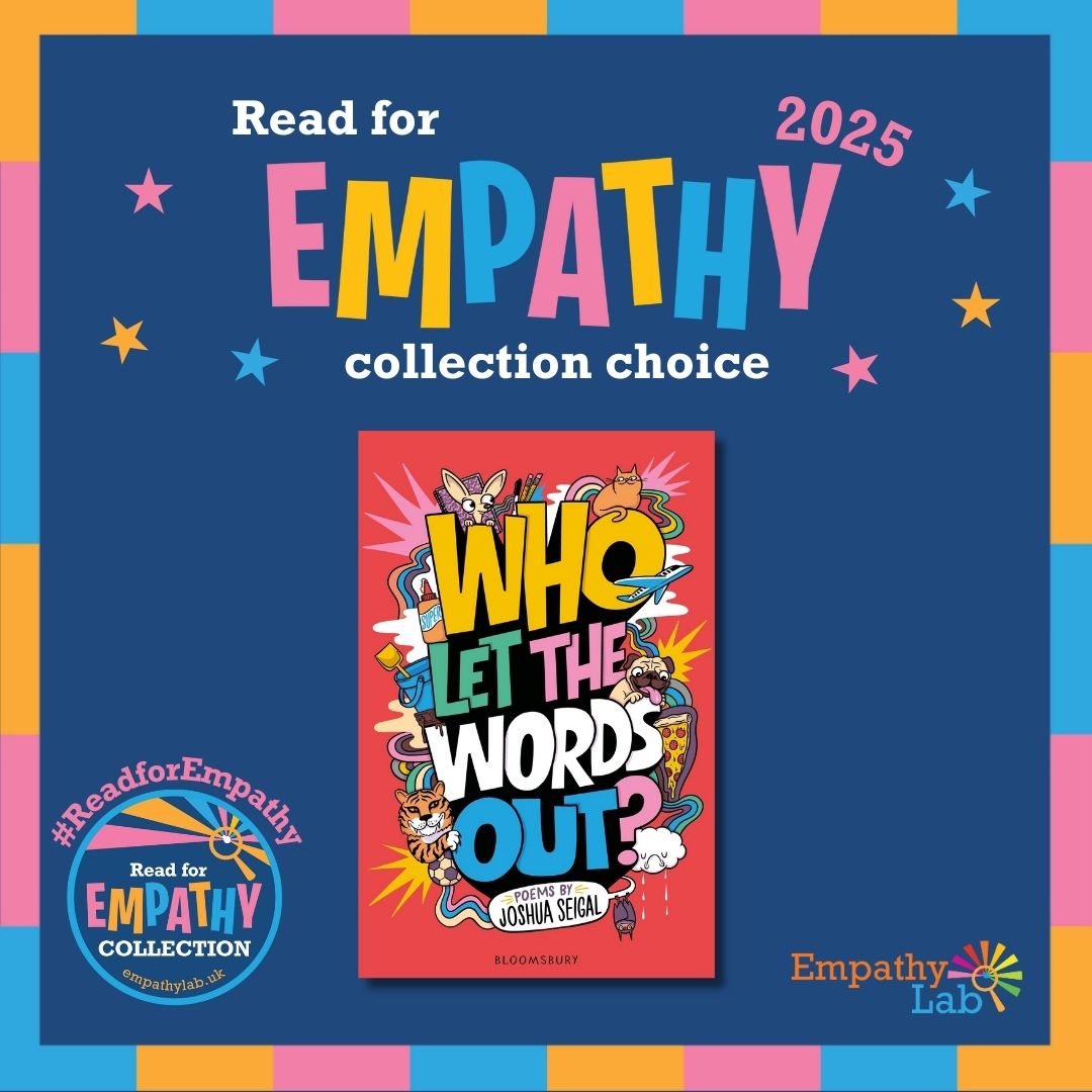 Bloomsbury Education (@bloomsburyed) on Twitter photo We’re so proud to be part of the #ReadForEmpathy collection 2025 with Who Let the Words Out by <a href="/joshuaseigal/">Joshua Seigal - 'YAPPING AWAY' out now!</a>!🥳
The selected books have been revealed today, and we can’t think of a better time to spread empathy in the world. Download your free guides: empathylab.uk/RFE We’re so proud to be part of the #ReadForEmpathy collection 2025 with Who Let the Words Out by <a href="/joshuaseigal/">Joshua Seigal - 'YAPPING AWAY' out now!</a>!🥳
The selected books have been revealed today, and we can’t think of a better time to spread empathy in the world. Download your free guides: empathylab.uk/RFE