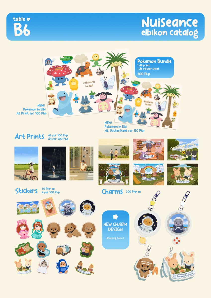 🌤️🚲🌾🧢🪨

Catalog for Elbikon 2025 this coming Saturday :^)

🎟️ #elbikon2025 
🗓️ February 15, 2025
📍 UPLB Baker Hall
⏰ 10AM - 7PM