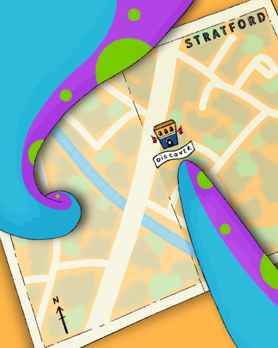 👀 Spotted the giant inflatable monster on <a href="/Discover_Story/">Discover</a>'s roof? Rumour is that it's here for Creature Climate Adventures - just one of the exciting half-term events in Stratford! 🎉

🐉 Creature Climate Adventures (16-22 Feb, Ages 3-7) – Help Story Builders uncover the mystery