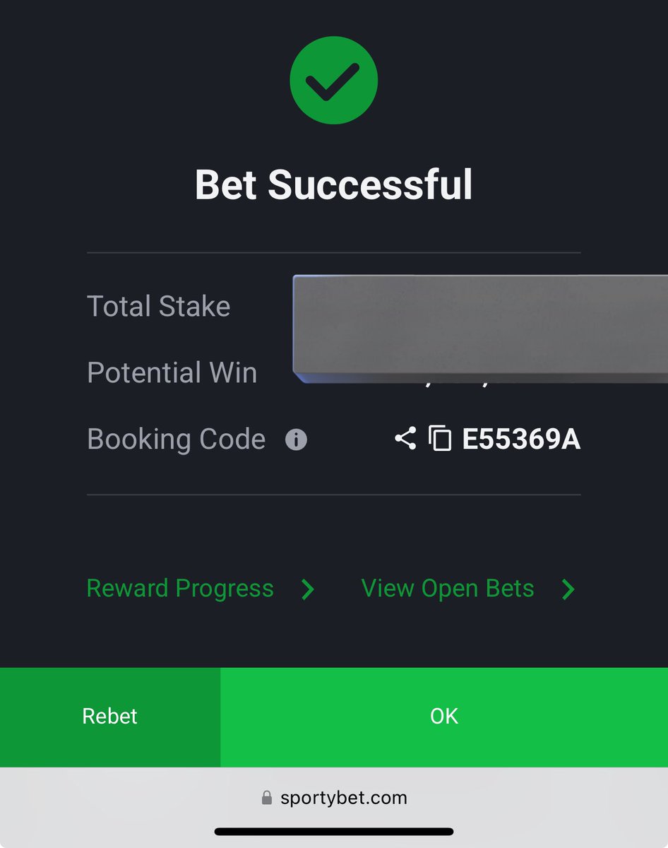 500 odds, do your -/+

See my edit here 👉🏾 t.me/joyfultipss

May the odds favor us