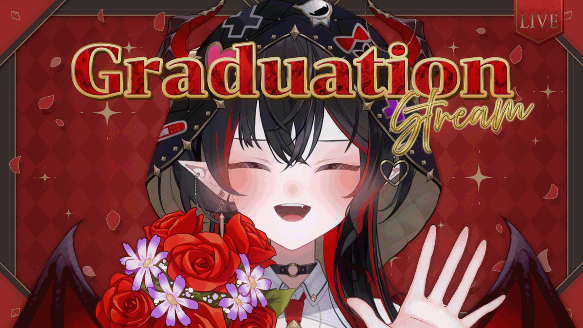 【Graduation】ปีศาจตัวนี้ต้องกลับบ้านแล้ว มาส่งเค้ากลับบ้านหน่อย❤️【Amaris Sayo | Amakara】

⏰Thu 13 FEB | 20.00 (GMT+7)⏰

😈🔗youtube.com/live/Hj_0Ozk5K…

#AmaHayo #VtuberTH #VTuber #Amakara