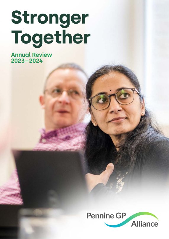 📢 What is a #GPFederation &amp; why does it matter?

At Pennine GP Alliance, we support GP practices across #Calderdale to:
✅ Improve patient access
✅ Strengthen primary care teams
✅ Drive innovation &amp; collaboration

Check out our impact ➡️Annual Review: penninegpa.co.uk/wp-content/upl…