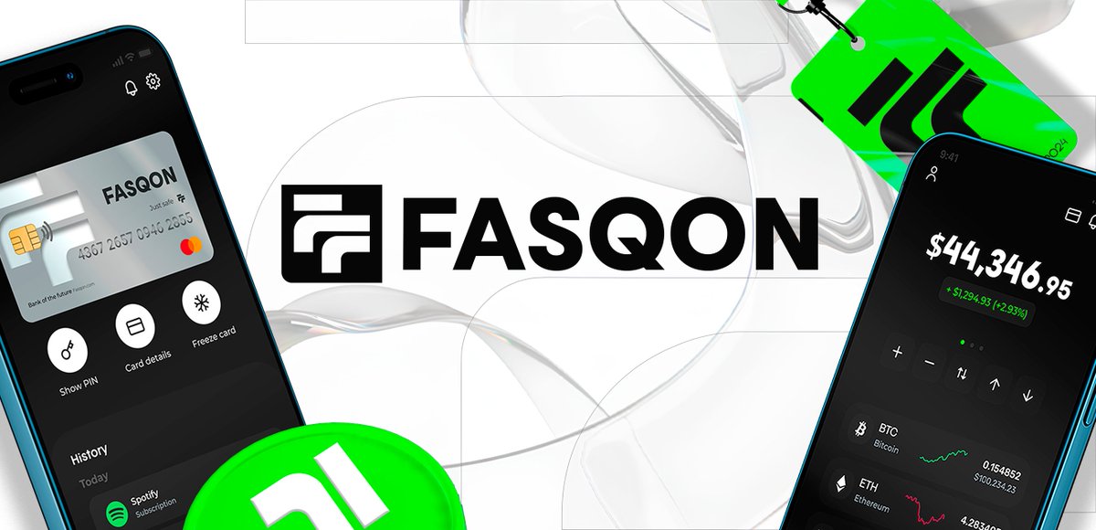 fasqon's tweet photo. 🚀 Fasqon. Enjoy Your Privacy! 🔐

FASQON is a multichain #wallet with a private environment for communication, crypto-fiat transactions, and secure data storage with seed phrase authentication.

💎 Hodl to Earn: Earn $FSQN tokens simply by holding crypto in your Fasqon wallet! 
✔️ Access premium features
✔️ Fee discounts
✔️ Seamless transactions

💳 A Wallet Like No Other
Store, send, and manage crypto-fiat transactions with a bank card with a personal IBAN.

🤖 A Messenger Built for the Future
Private, secure, and powered by AI assistants that can translate, autofill documents, and help you stay productive.

💸 Smart Passive Income & Seamless Payments
Earn rewards just by being part of the ecosystem and make transactions effortlessly with FasPay.

❗️And this all in one app!📱

Are you ready for it?  Join the Fasqon Community now and win free tokens in raffles and cash prizes! 💰🏆

Twitter 👉 @Fasqon
Telegram 👉 https://t.co/i1HcZQnN25

#fasqon #wallet #defi
