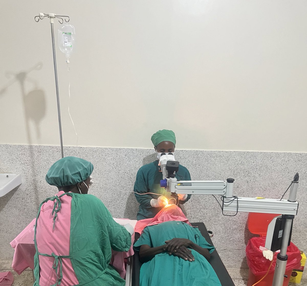 When we say we are Leaving no one behind, we act. I Took off some days this week to go through the hills &amp; valleys of Kigezi, to Mutolere Hospital to show some love 💕 to people’s eyes. The postoperative smiles 😄 made me forget about the 489km of travel &amp; the “winter”.  Grateful