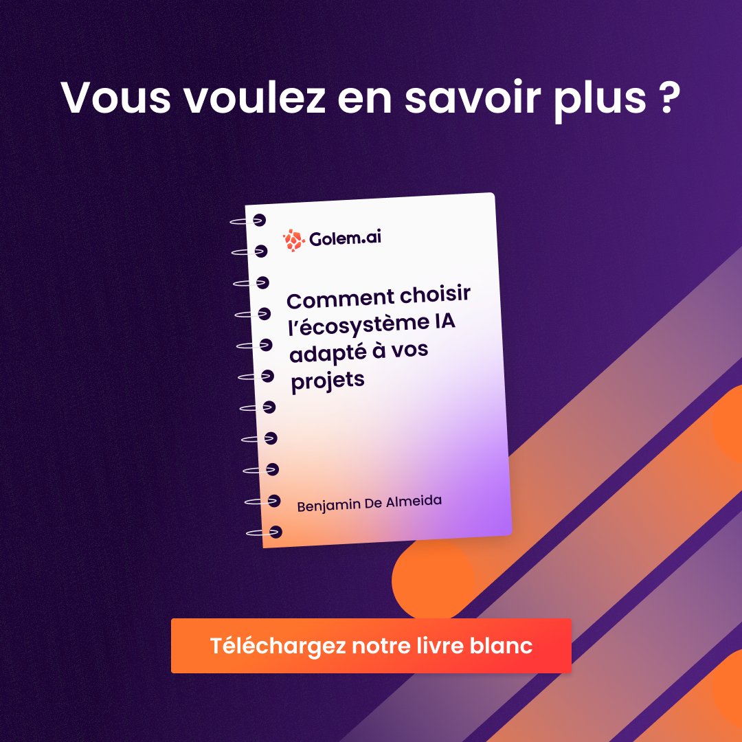 Golem.ai (@golem_ai) on Twitter photo 🧠💡 Quel écosystème d’IA choisir selon vos besoins ?
Explicabilité, conformité, pérennité… Pas simple de s’y retrouver ! Avec <a href="/DeAlmeidaBenja2/">De Almeida Benjamin</a>, notre CPO, on vous donne une méthode claire pour faire les bons choix stratégiques. 🔍✅ golem.ai/fr/ressources/… 🧠💡 Quel écosystème d’IA choisir selon vos besoins ?
Explicabilité, conformité, pérennité… Pas simple de s’y retrouver ! Avec <a href="/DeAlmeidaBenja2/">De Almeida Benjamin</a>, notre CPO, on vous donne une méthode claire pour faire les bons choix stratégiques. 🔍✅ golem.ai/fr/ressources/…
