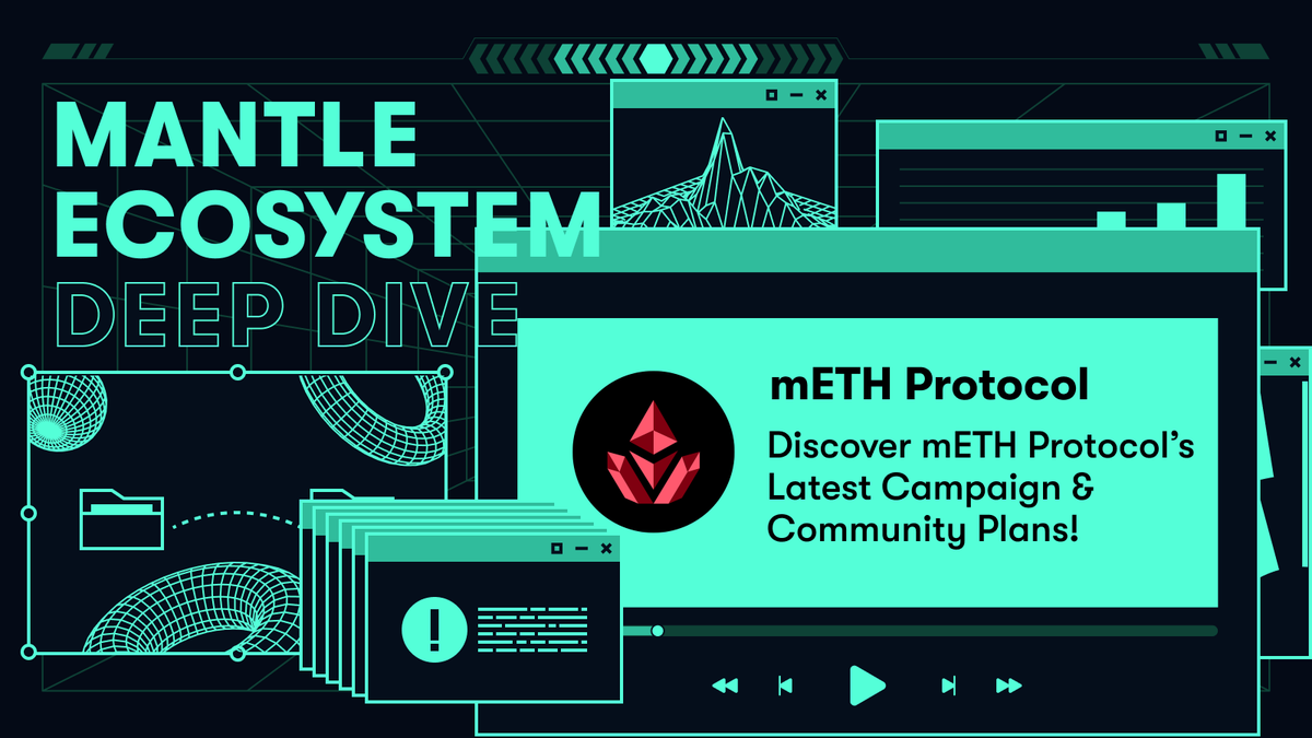 Mantle_Official's tweet photo. Join us for the upcoming Deep Dive with @mETHProtocol 🍳

We'll explore the team's latest campaign with @guildxyz and their upcoming plans for the community. Attendees will get to unlock an exclusive POAP!

🗓️ Livestream on Mantle Discord — Feb. 14, 2AM UTC https://t.co/xfIYGae4jK