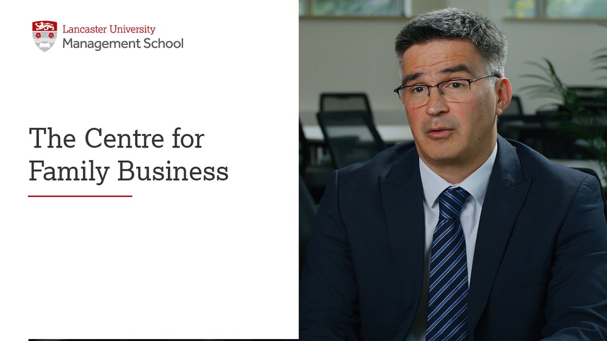 Our Centre for Family Business (<a href="/CFBLUMS/">Centre for Family Business LUMS</a>) is an internationally-recognised, research-led, teaching and engagement centre.

We collaborate with business to inspire and support the better management of family firms.

Watch here:

youtu.be/rVWt90ZB0q8