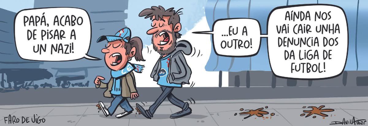 DavilaOBicheiro's tweet photo. Pisando nazis #humorgalego #humor #davila https://t.co/8ArwZQ01Tw