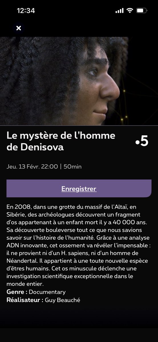 Le mystère c’est que en fait c est Tomer Sisley