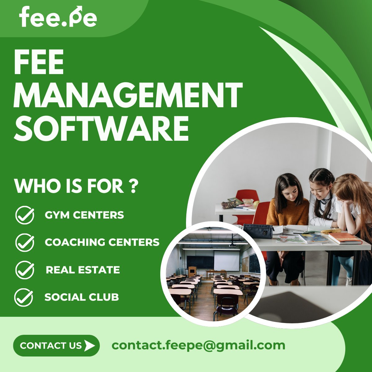 FeePe547's tweet image. Track, Manage and Optimize Your Fees Seamlessly. Try it now and experience the difference! 
#SmartFeeManagement #AutomateFees #HassleFreePayments #FeeSoftware #SeamlessPayments #BookADemo #FeeManagement