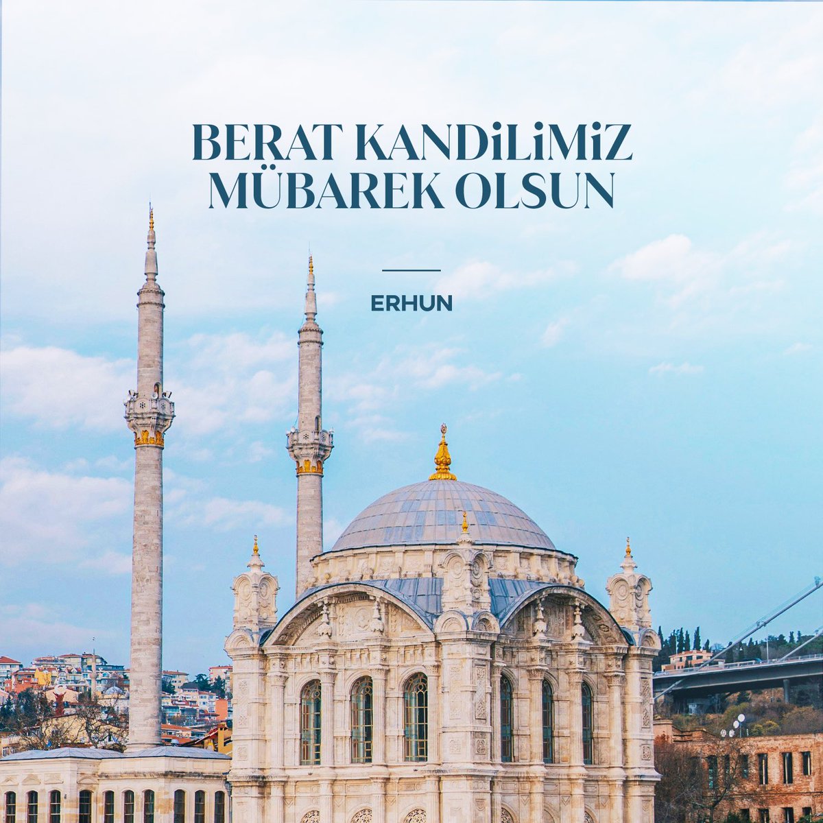 #BeratKandili’miz mübarek olsun.