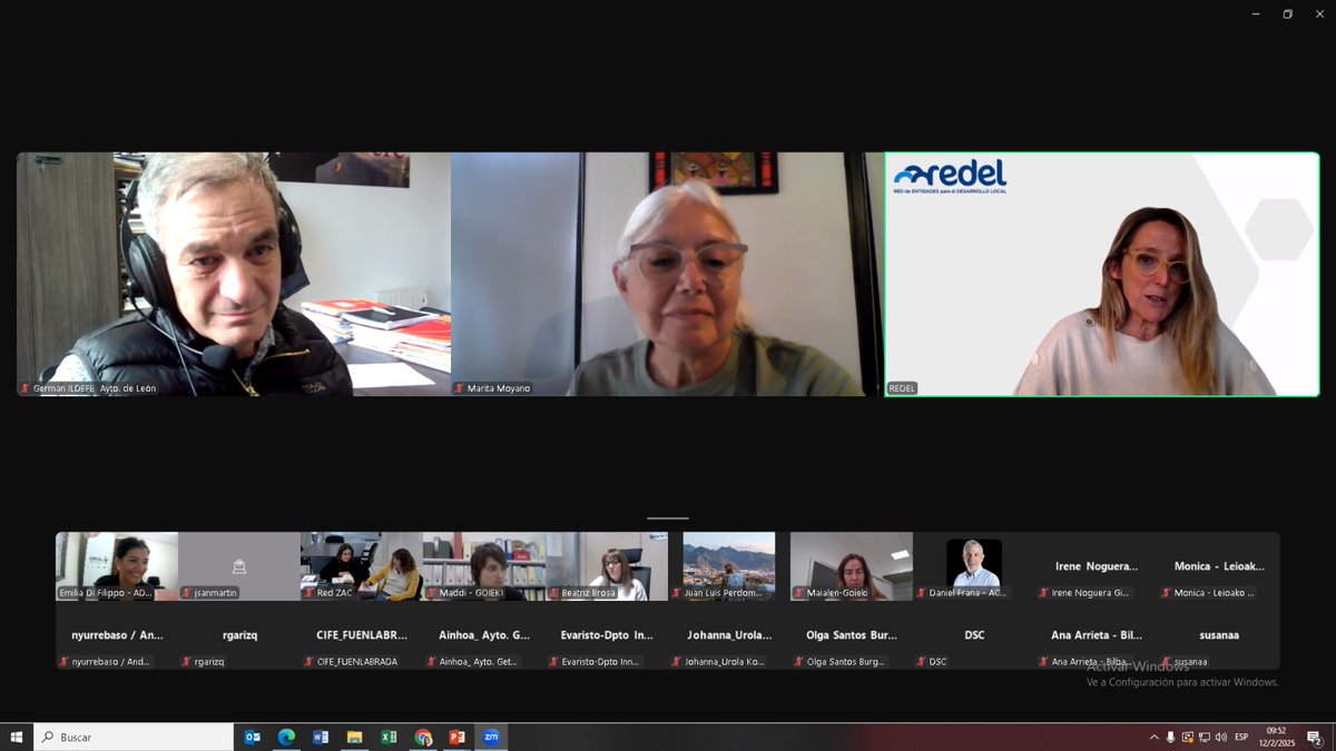 📢Como miembros de <a href="/FadelraARG/">Federacion Agencias de Desarrollo Local Argentina</a> compartimos nuestra experiencia en #vinculaciones con la Red de Entidades de Desarrollo Local del Pais Vasco, en el marco del convenio con <a href="/GOIEKI_Goierri/">GOIEKI - Goierriko Garapen Agentzia</a>