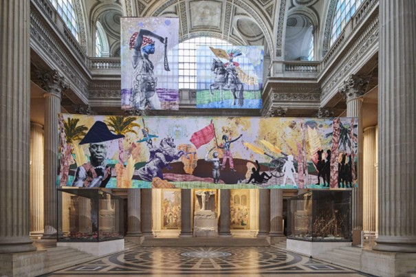 📢« Quelque part dans la nuit, le peuple danse »
🎨 Raphaël Barontini réinterprète l’Histoire africaine et caribéenne au Palais de Tokyo, mêlant peinture, costumes et archives.
📅 21 fév. - 11 mai 2025 | 📍 Paris 16e
🔗 palaisdetokyo.com...
#exposition #PalaisDeTokyo #art