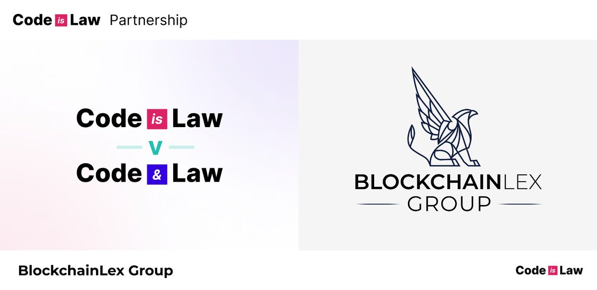Ftre_World's tweet photo. ⚖️ Blockchain &amp; law are shaping the future. That’s why we’re thrilled to have #BlockchainLex as a partner for Code is Law 2025! 

Join us for insights into the shaping of code &amp; law.

📅 20 Feb 2025 | CMS Law

🎟️ Tickets: https://t.co/SWf3tX8iG0

#CryptoRegulation #BlockchainLaw https://t.co/fj3ux3MW2s