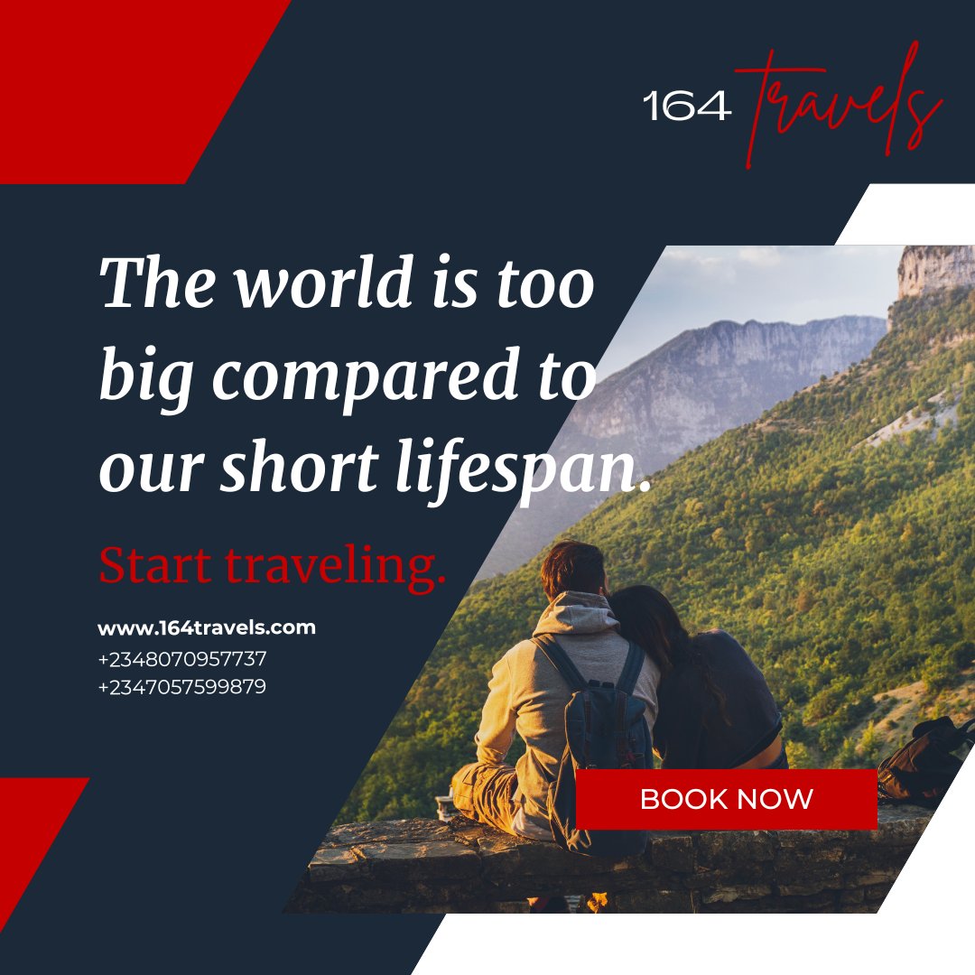 Life is calling - why wait? 🌎✈️

Discover breathtaking views, create unforgettable memories, and embrace new adventures with <a href="/164_travels/">164 Global Services</a>. Our expert team makes your dream destinations a reality.

Ready to start your next journey? Send us a DM to book now! 🏔️