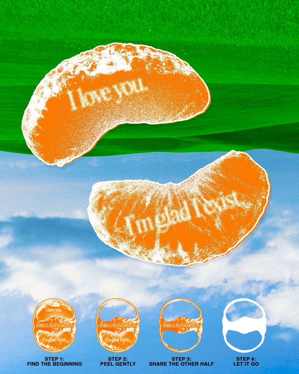 love is given and received 🍊