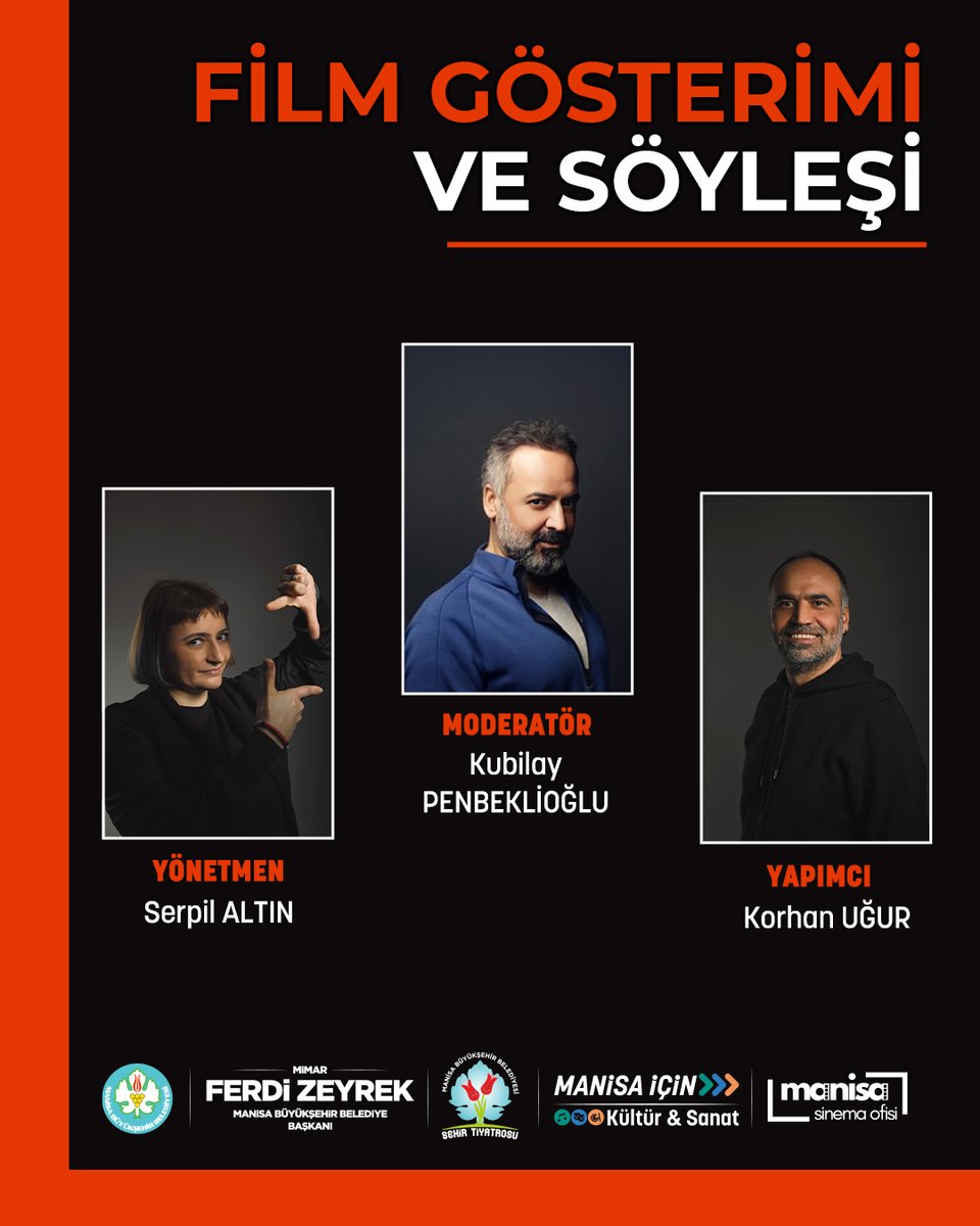 📽️ Bir Zamanlar Gelecek: 2121 

Yönetmen Serpil Altın ve Yapımcı Korhan Uğur’un katılımıyla film gösterimi ve söyleşi programı gerçekleştiriyoruz.

Şehir Tiyatrosu Genel Sanat Yönetmenimiz Kubilay Penbeklioğlu moderatörlüğündeki bu keyifli etkinlikte buluşalım! 

🗓️ 25 Şubat Salı