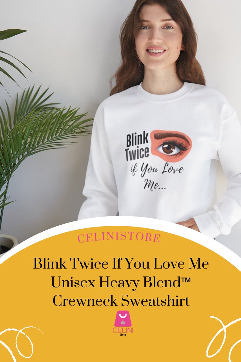 Cilyacraft's tweet photo. Blink Twice If You Love Me" – because love speaks louder than words! 💕✨  

👉 Grab yours now and let your love shine:  
https://t.co/OqEtXL7oaV
 😉  

#BlinkTwiceIfYouLoveMe #PerfectGift #UnisexSweatshirt #CozyStyle #GiftIdeas #ValentineGift #ChristmasGift #HolidayEssentials https://t.co/4mvLyw2bwl