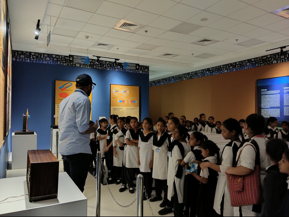 MakwanaBan66575's tweet photo. Celebrating World Radio Day at @RSCBhavnagar
Honoring the power of #radio to educate, entertain & empower communities #WorldRadioDay #RadioMatters #scienceandinnovation #youthempowerment
#viksitbharat
#scienceandtechnology #sciencecarnival https://t.co/K3vObgnnXO