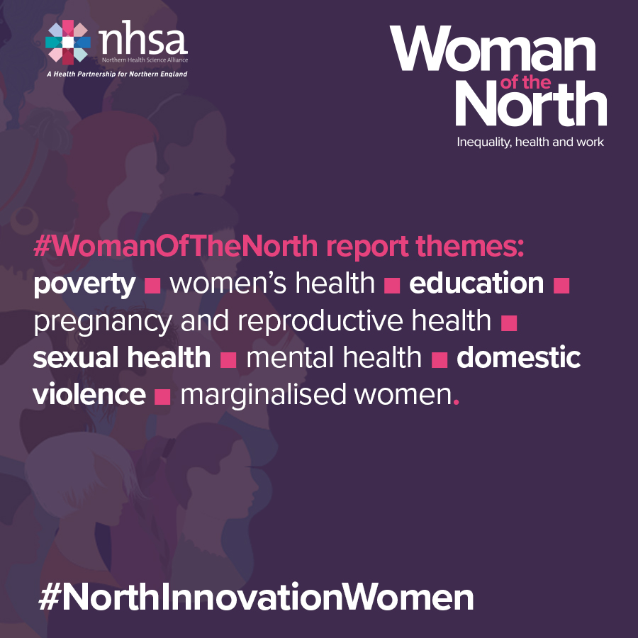 NHSA (@the_nhsa) on Twitter photo The <a href="/_HENorth/">Health Equity North</a> #WomanOfTheNorth report lays bare the unequal challenges faced by women in our regions
We’re encouraging social media users to use the report themes to inspire suggestions of #NorthInnovationWomen working to address these issues
bit.ly/3WRZLu4 The <a href="/_HENorth/">Health Equity North</a> #WomanOfTheNorth report lays bare the unequal challenges faced by women in our regions
We’re encouraging social media users to use the report themes to inspire suggestions of #NorthInnovationWomen working to address these issues
bit.ly/3WRZLu4