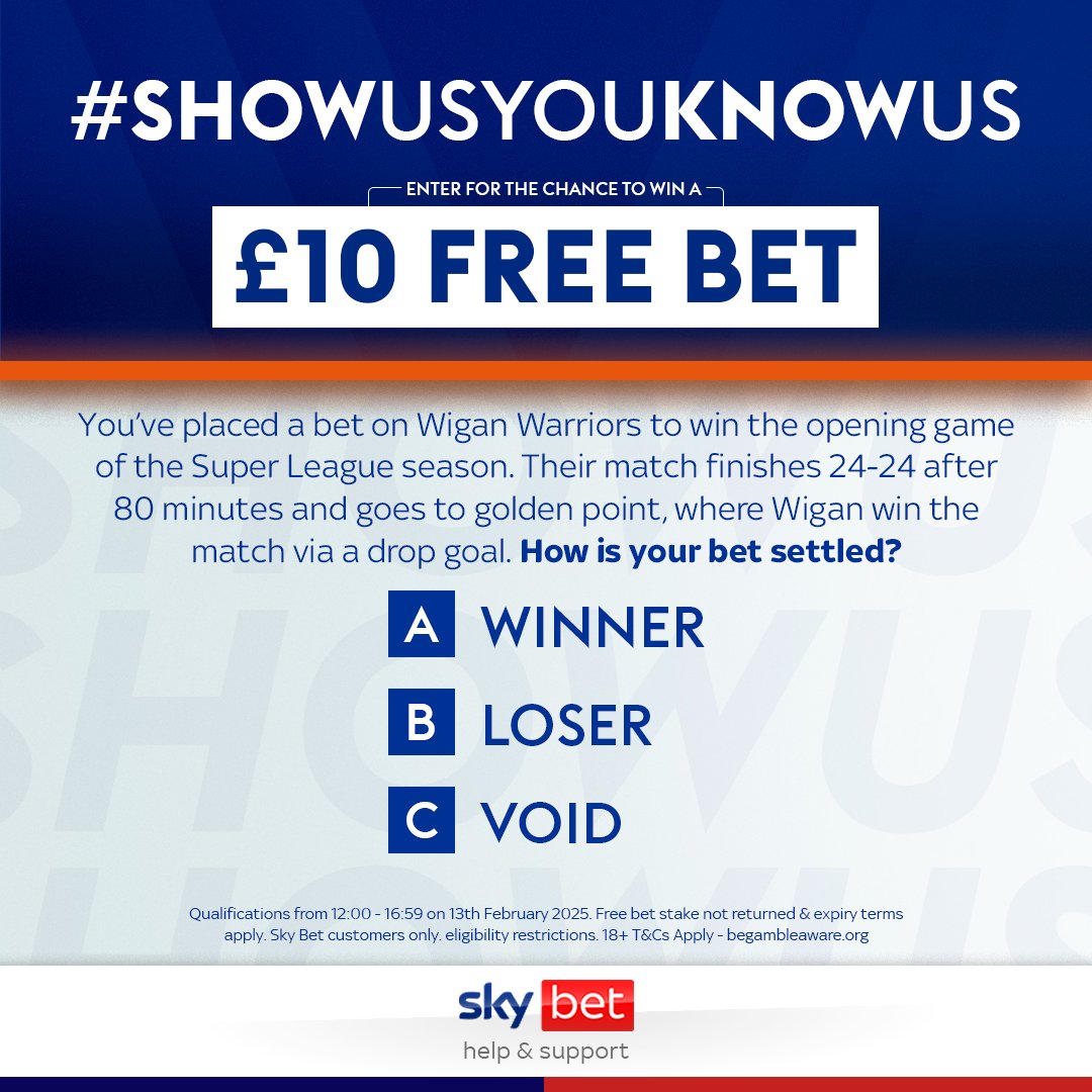 Sky Bet Help tweet media
