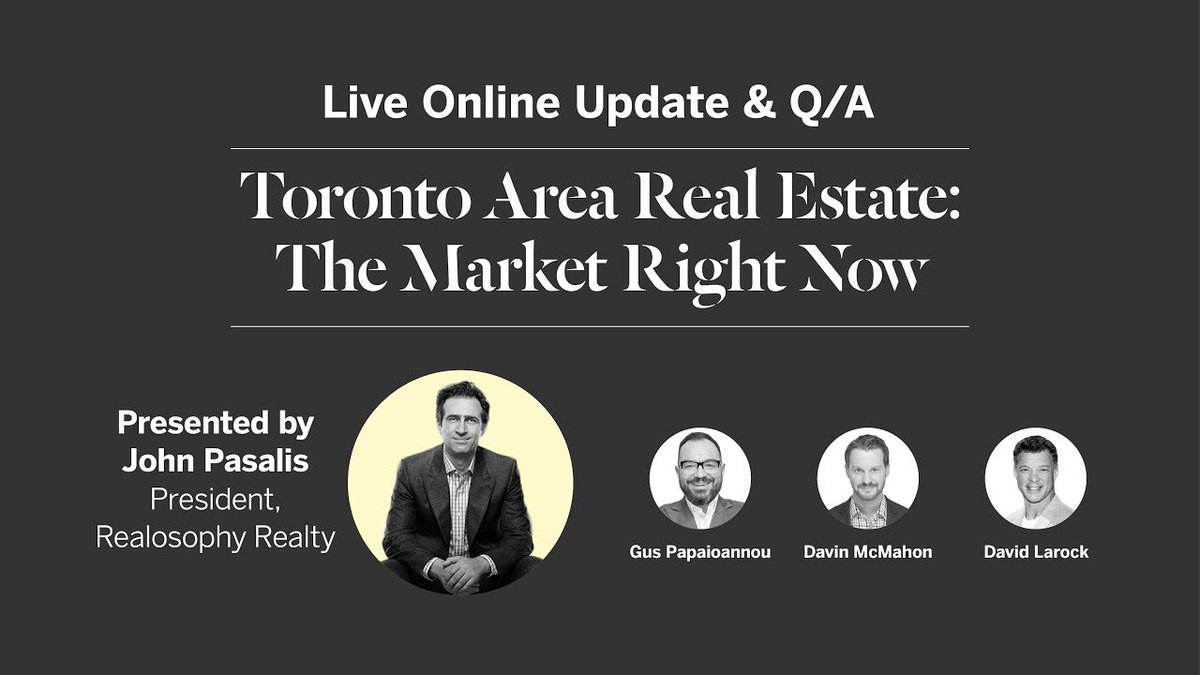 Realosophy Realty (@realosophyre) on Twitter photo Join us live and watch on demand after - the <a href="/MoveSmartly/">Move Smartly - Toronto Area Housing News & Ideas</a> live market update happens today Thurs Feb 13th 2025 12PM ET from <a href="/JohnPasalis/">John Pasalis</a> w <a href="/DavinRealosophy/">Davin M</a> and <a href="/Smarter_RE/">Gus Papaioannou</a> of <a href="/RealosophyRE/">Realosophy Realty</a> and mortgage expert <a href="/Dave_at_IMP/">David Larock</a>: hubs.ly/Q036vqbf0 Join us live and watch on demand after - the <a href="/MoveSmartly/">Move Smartly - Toronto Area Housing News & Ideas</a> live market update happens today Thurs Feb 13th 2025 12PM ET from <a href="/JohnPasalis/">John Pasalis</a> w <a href="/DavinRealosophy/">Davin M</a> and <a href="/Smarter_RE/">Gus Papaioannou</a> of <a href="/RealosophyRE/">Realosophy Realty</a> and mortgage expert <a href="/Dave_at_IMP/">David Larock</a>: hubs.ly/Q036vqbf0