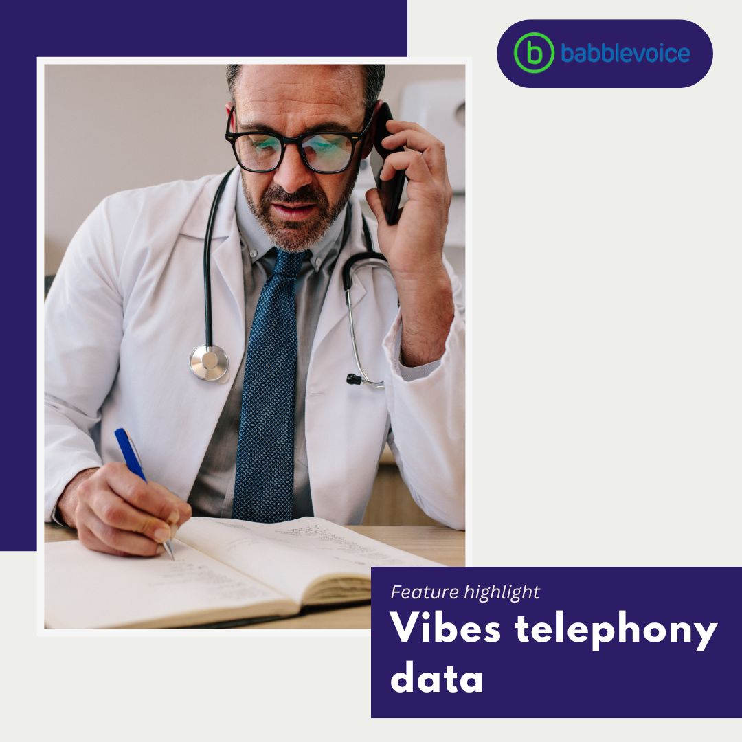 babblevoip's tweet image. 📊 Improve patient care with babblevoice telephony data.

✅ Reduce call wait times
✅ Optimize staffing with real-time insights
✅ Enhance patient experience

Unlock the power of data-driven decision-making.

🔗 Read more: ow.ly/ueGF50UT7UZ

#Healthcare #GPPractice #VoIP