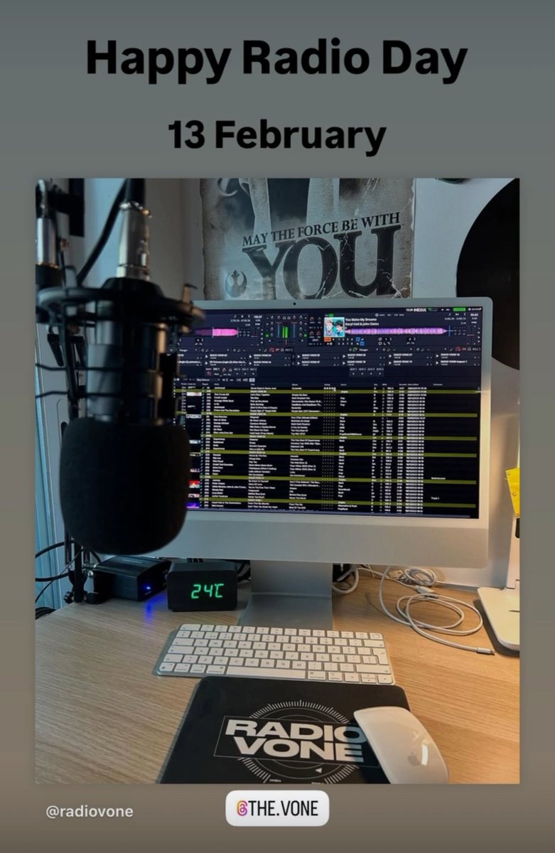 Happy World Radio Day #WorldRadioDay #radio #wearevone #music #rock