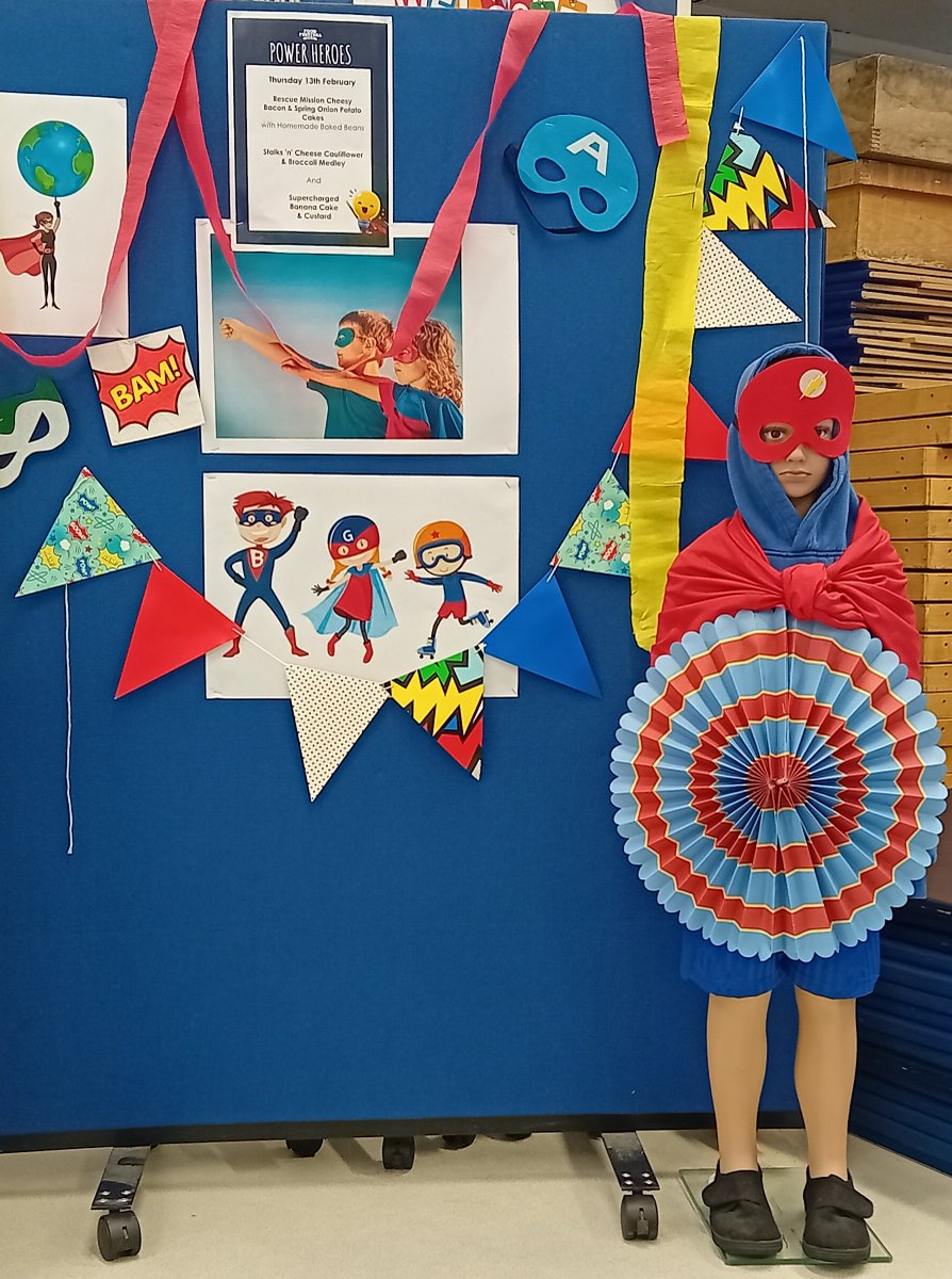 Today our lunchtime was quite frankly.....heroic!!!
<a href="/rogersjanna1/">Anna Rogers</a>
<a href="/StAlbansDMAT/">Diocese of St Albans Multi-Academy Trust</a>
<a href="/stalbansdioedu/">Diocese of St Albans Schools Team</a> <a href="/aspens/">Aspen</a> <a href="/TW_CE_Academy/">Head</a>