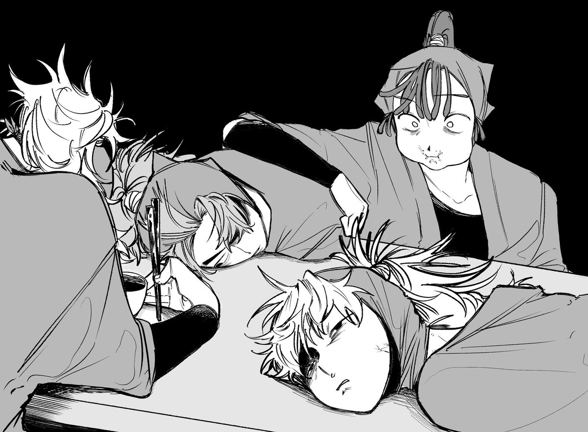 📛「彼らは俺が44回目のおかわりを持ってきたときにはもう既に事切れていました」