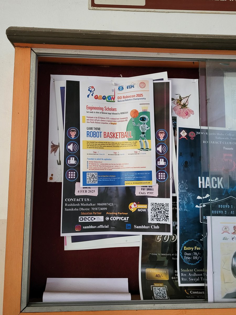 STPIPune's tweet image. STPI-Pune conducted an awareness session on "DD Robocon India 2025" at JSPM Rajarshi Shahu College Of Engineering, Pune to encourage and inspire students to participate in DD Robocon 2025 competition.
#Robot #roboticsconference
@stpiindia @arvindtw