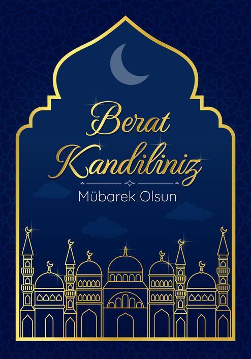 Kandiliniz mübarek olsun. Allah'ın selamı rahmeti ve bereketi üzerinize olsun 🤲 #kandil #BeratKandili #KandilinizMübarekOlsun #Şubat #Perşembe