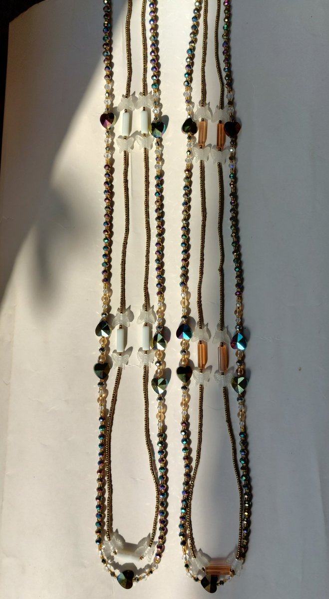 Val's Day Sales! 

¢50 per 2-Strand Set 

Dm or WhatsApp: wa.me/message/XJJJEO… to order