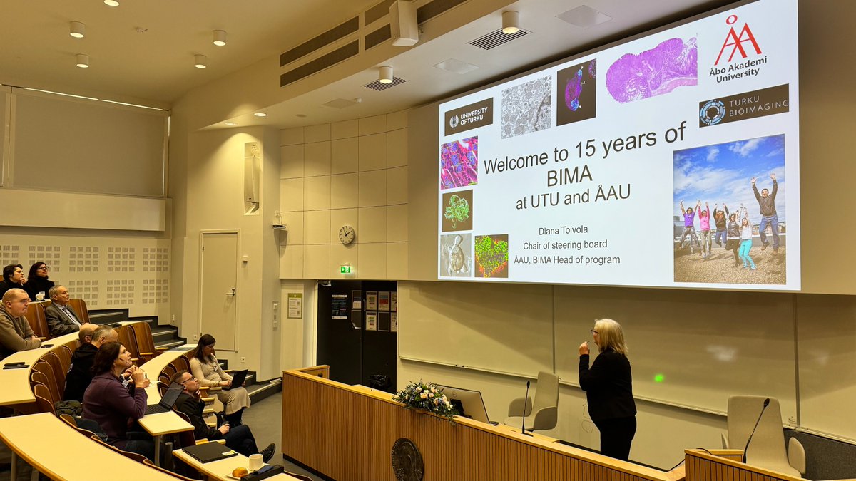 Turku BioImaging (@turkubioimaging) on Twitter photo 🎉The Master's Degree Programme in Biomedical Imaging (BIMA) turns 15 years!
We celebrate today the BIMA anniversary with alumni, students, staff members and looking forward to very interactive and festive day ✨
<a href="/AboAkademi/">Åbo Akademi University</a> <a href="/UniTurku/">Turun yliopisto - University of Turku</a>
#BIMA15 🎉The Master's Degree Programme in Biomedical Imaging (BIMA) turns 15 years!
We celebrate today the BIMA anniversary with alumni, students, staff members and looking forward to very interactive and festive day ✨
<a href="/AboAkademi/">Åbo Akademi University</a> <a href="/UniTurku/">Turun yliopisto - University of Turku</a>
#BIMA15